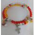 Pulsera Rosario Rosa Mística Enrollable